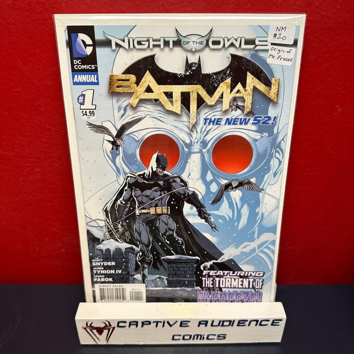 Batman Annual, Vol. 2 #1 - Origin of Mr. Freeze - NM