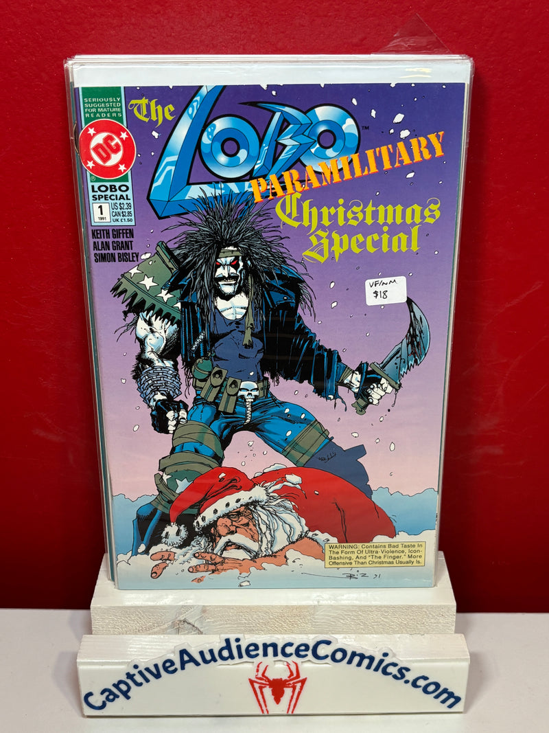 Lobo Paramilitary Christmas Special #1 - VF/NM