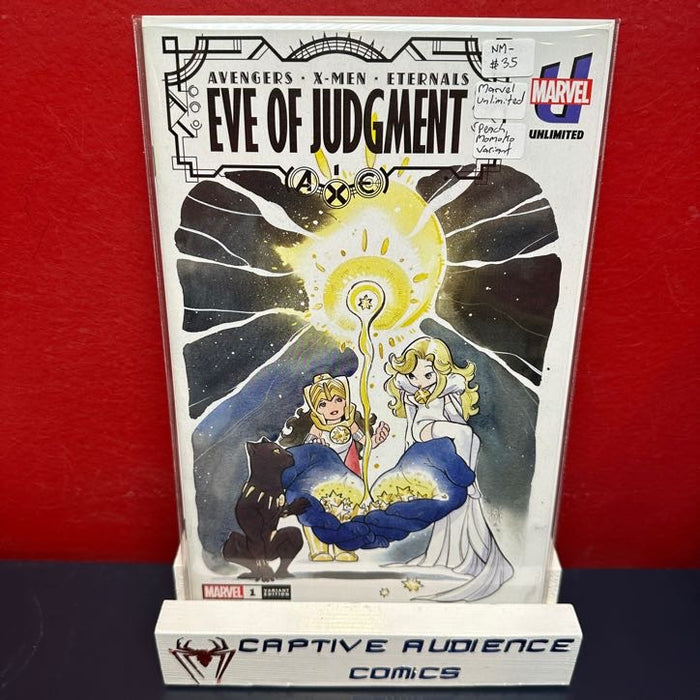 A.X.E. Eve of Judgment #1 - Peach Momoko Marvel Unlimited Variant - NM-