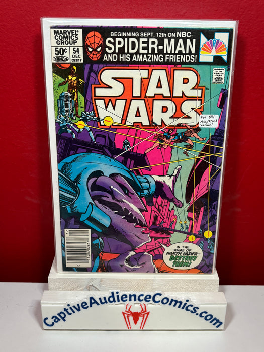 Star Wars, Vol. 1 #54 - Newsstand Variant - FN