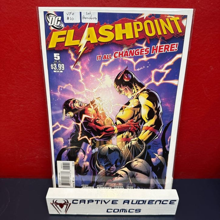 Flashpoint, Vol. 2 #5 - 1st Pandora - VF+