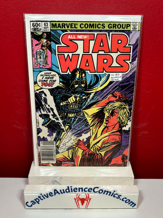Star Wars, Vol. 1 #63 - Newsstand Variant - FN