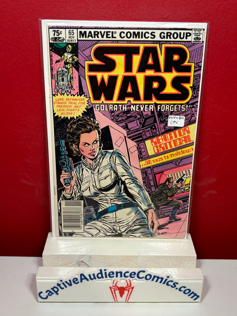 Star Wars, Vol. 1 #65 - CPV - VG/FN