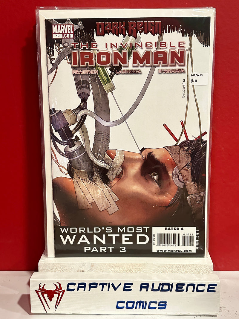 Invincible Iron Man, Vol. 1 #10 - VF/NM