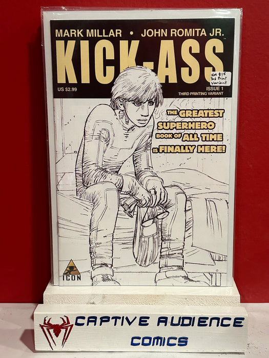 Kick-Ass, Vol. 1 #1 - 3rd Print Variant - NM