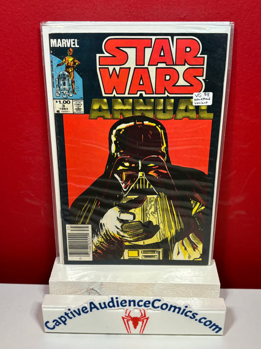 Star Wars, Vol. 1 Annual #3 - Newsstand Variant - VG