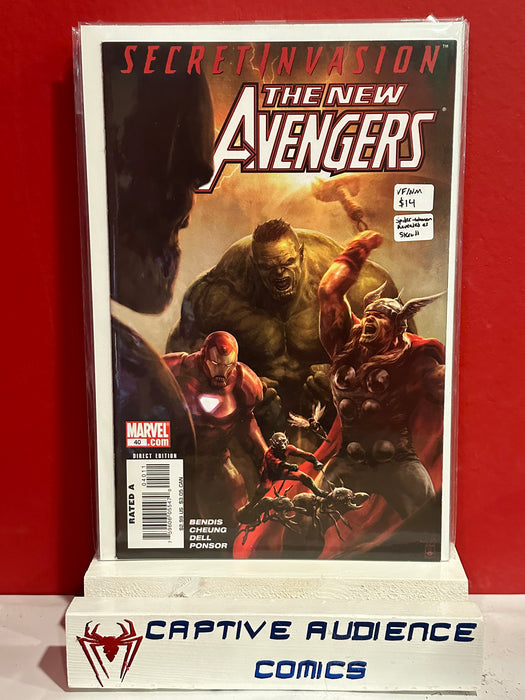 New Avengers, Vol. 1 #40 - Spider-woman Revealed as Skrull - VF/NM