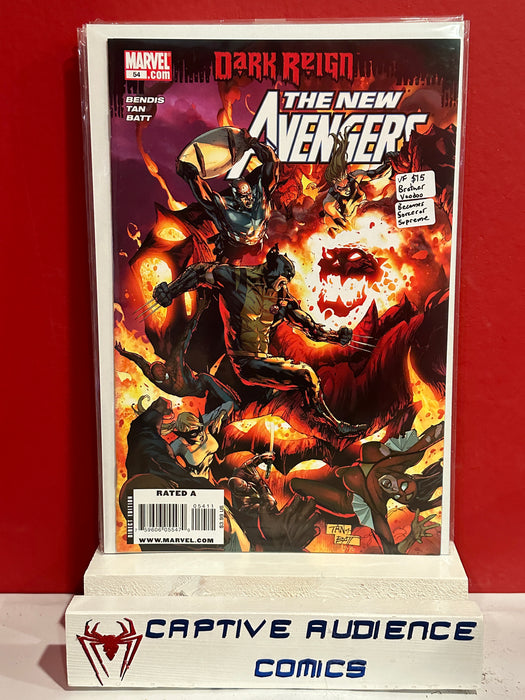 New Avengers, Vol. 1 #54 - Brother Voodoo Becomes Sorceror Supreme - VF