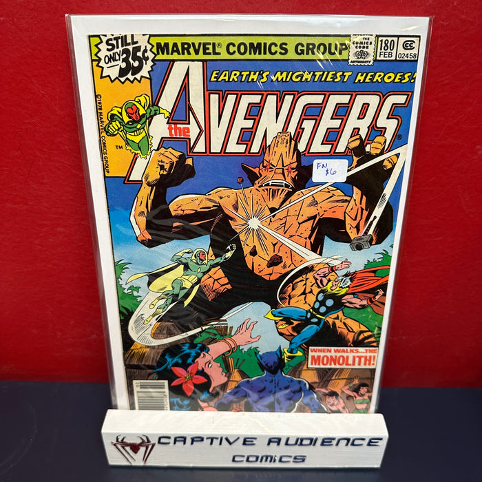 Avengers, The Vol. 1 #180 - FN