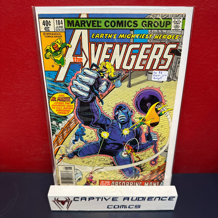 Avengers, The Vol. 1 #184 - Folden Joins Avengers - FN