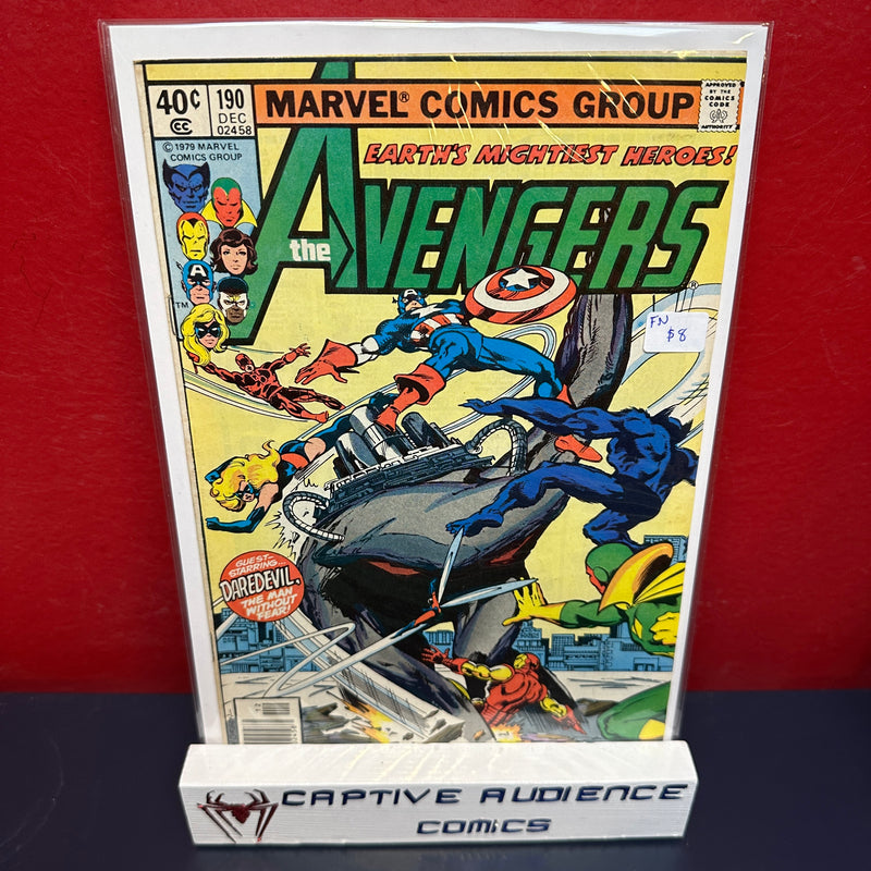 Avengers, The Vol. 1 #190 - FN