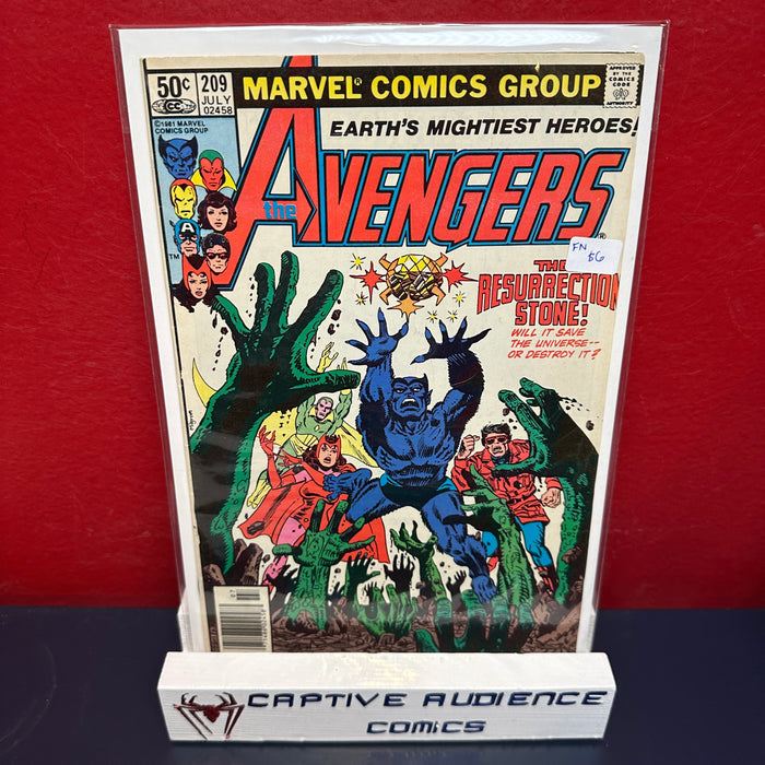 Avengers, The Vol. 1 #209 - FN