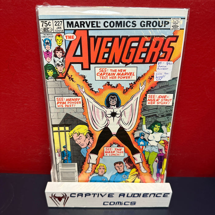 Avengers, The Vol. 1 #227 - Monica Rambeau Joins the Avengers CPV - VF-