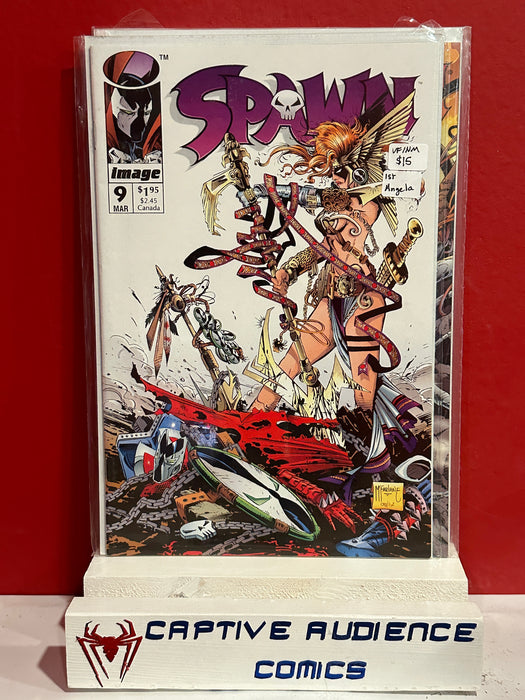 Spawn #9 - 1st Mngela - VF/NM