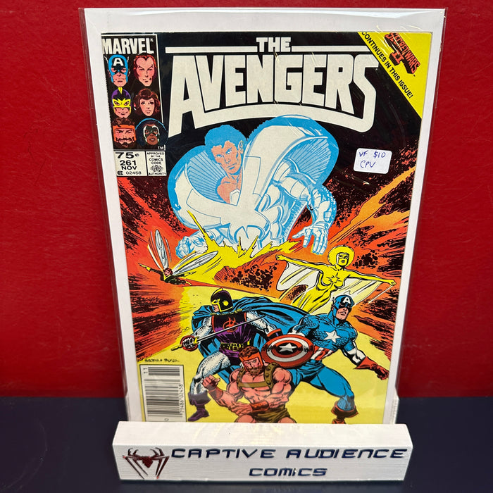 Avengers, The Vol. 1 #261 - CPV - VF