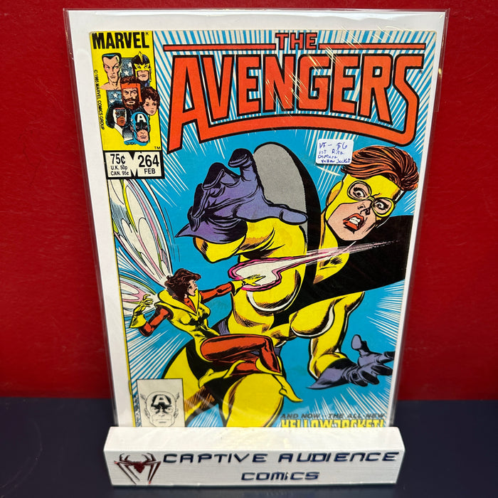 Avengers, The Vol. 1 #264 - 1st Rita Demara Yellow Jacket - VF-