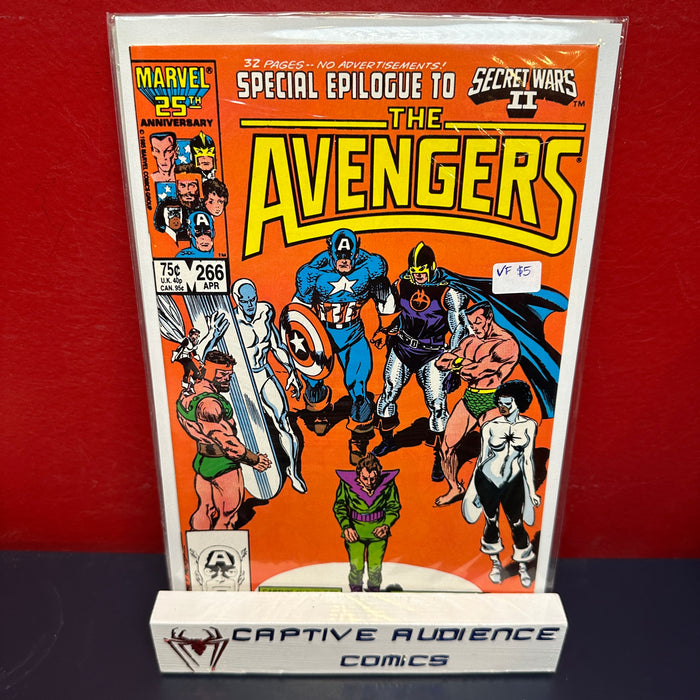 Avengers, The Vol. 1 #274 - Newsstand Variant - VF