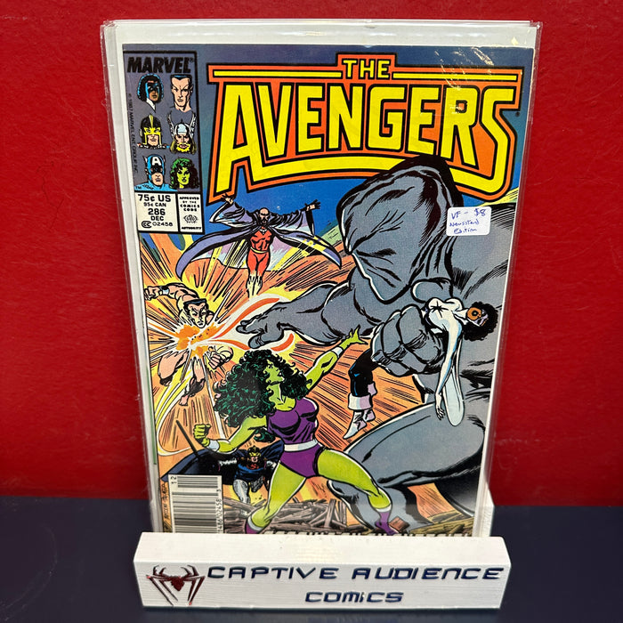 Avengers, The Vol. 1 #286 - Newsstand Edition - VF-