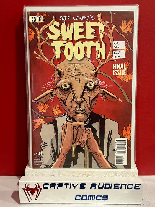 Sweet Tooth #40 - Final Issue - NM