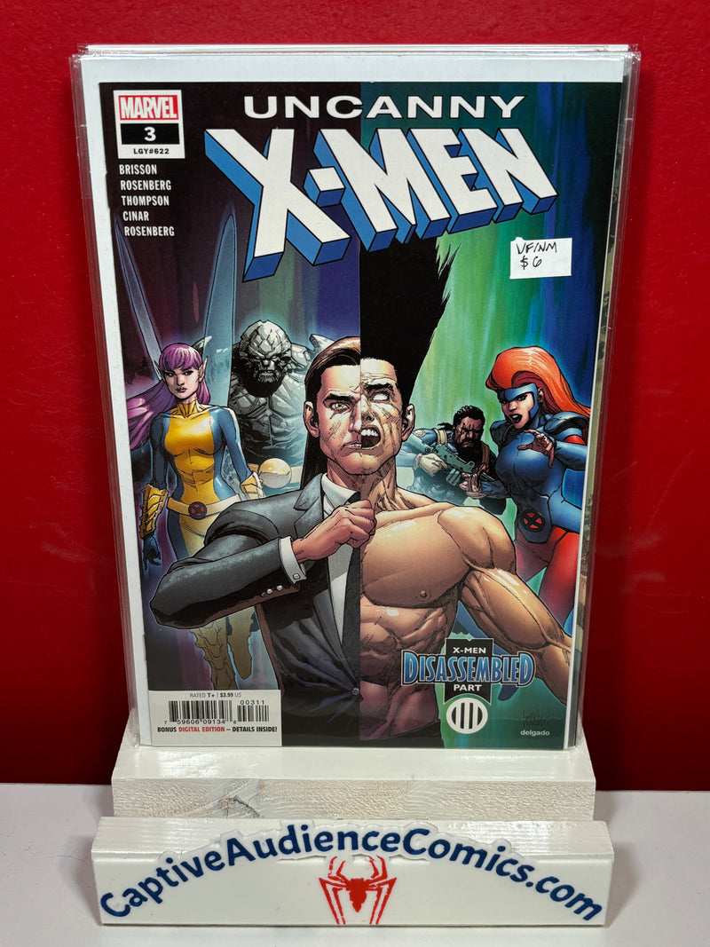Uncanny X-Men, Vol. 5 #3 - VF/NM