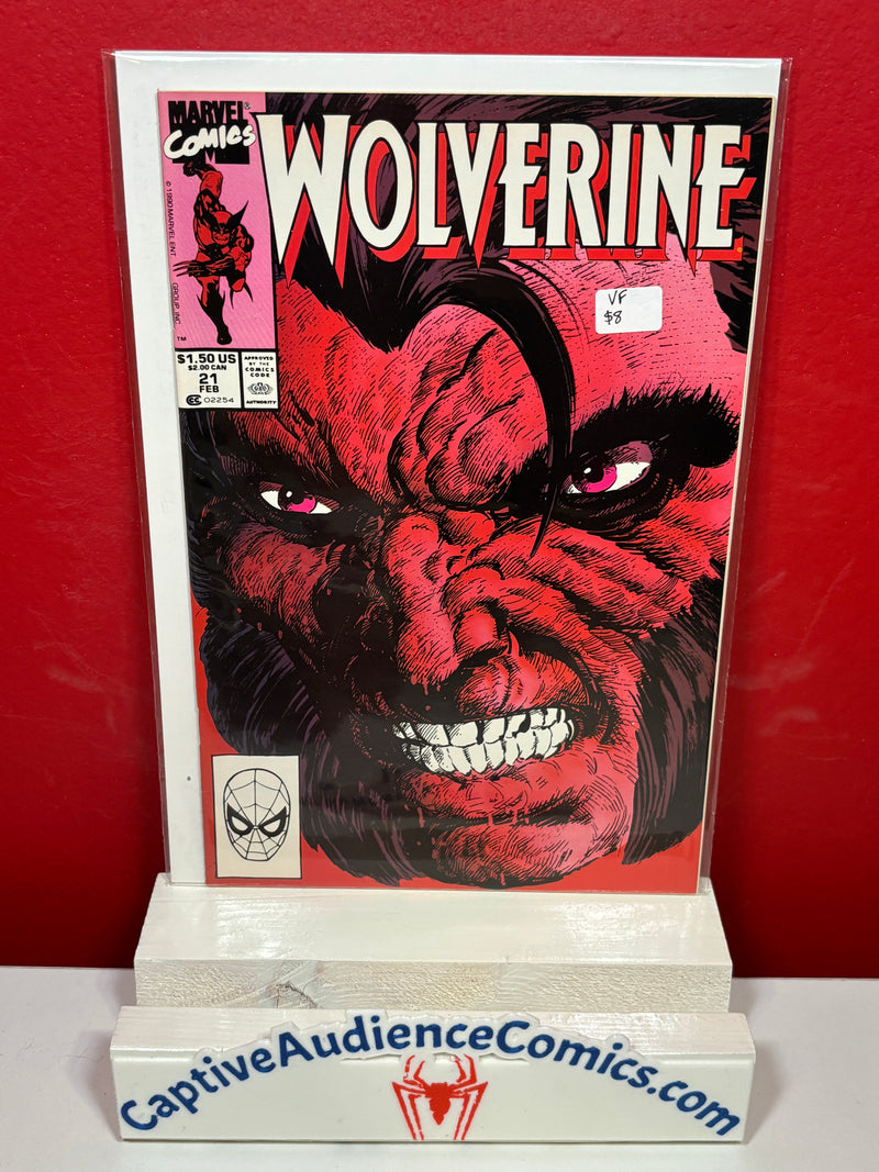 Wolverine, Vol. 2 #21 - VF