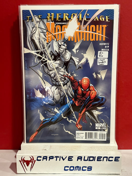 Vengeance of the Moon Knight, Vol 1 #9 - J Scott Campbell Cover - VF+