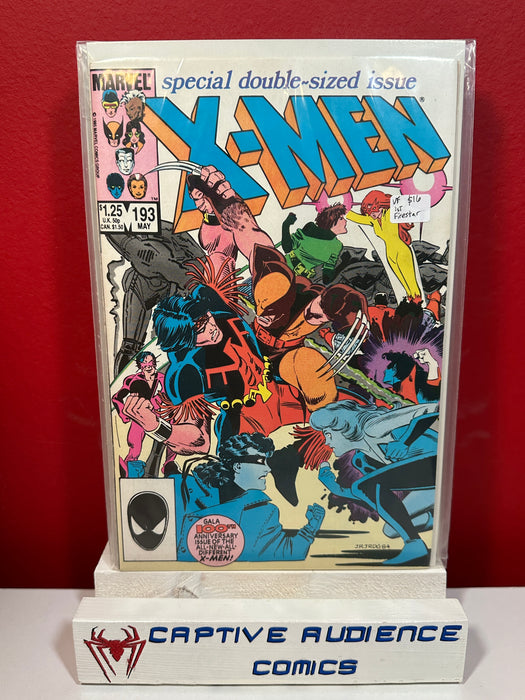 Uncanny X-Men, Vol. 1 #193 - 1st Firestar - VF