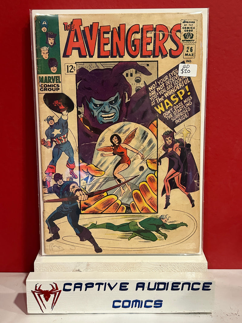 Avengers, The Vol. 1 #26 - GD