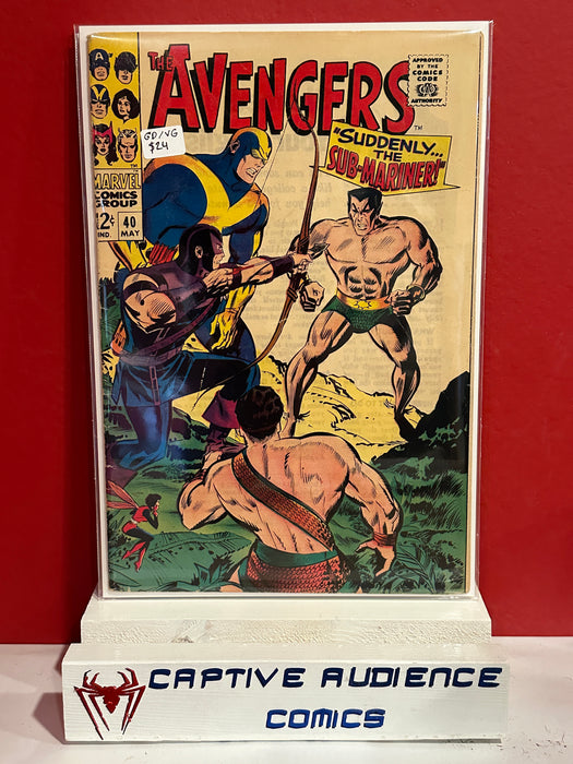 Avengers, The Vol. 1 #40 - GD/VG