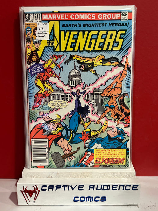 Avengers, The Vol. 1 #212 - Newsstand Variant - FN/VF