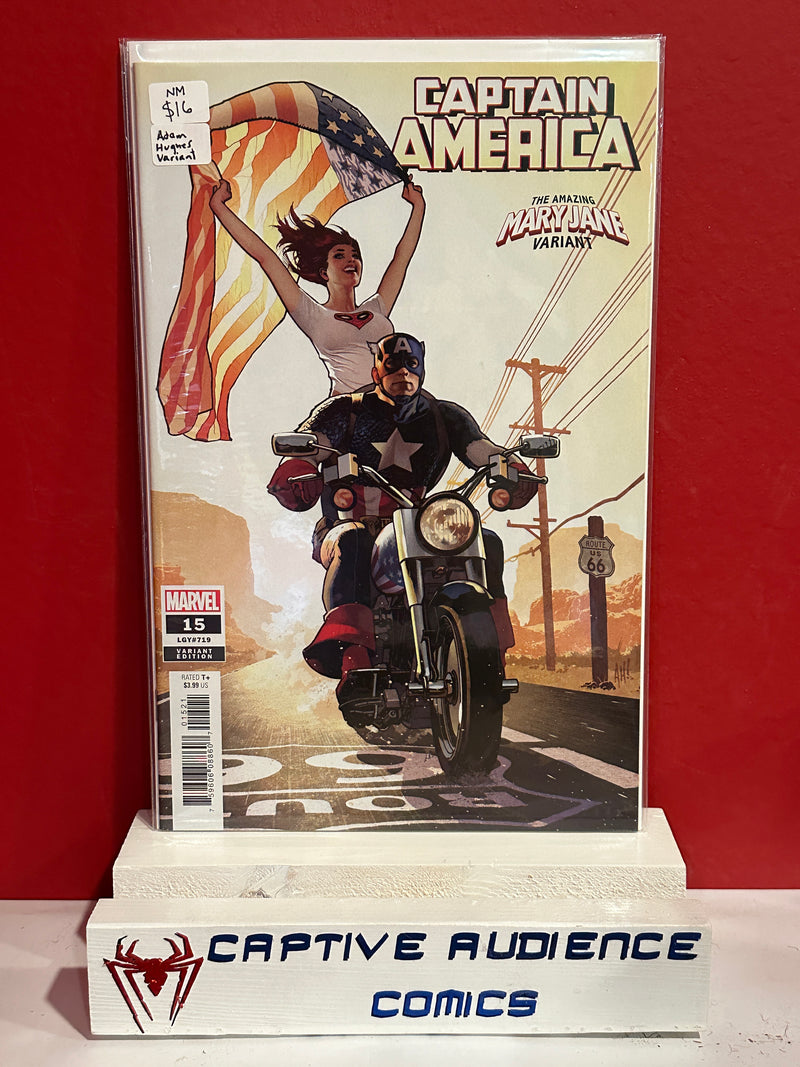 Captain America, Vol. 9 #15 - Adam Hughes Variant - NM