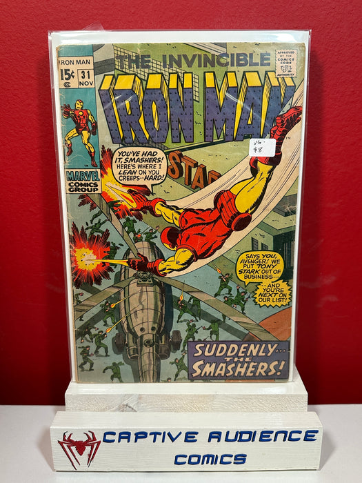 Iron Man, Vol. 1 #31 - VG-