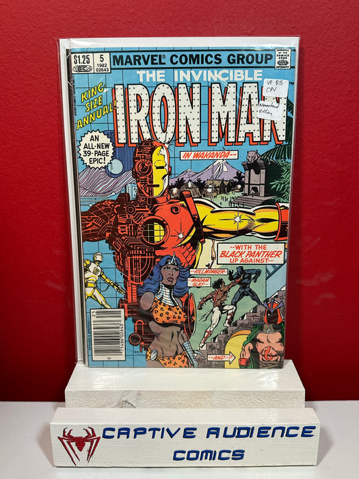 Iron Man, Vol. 1 #5 - CPV - Newsstand Edition - VF