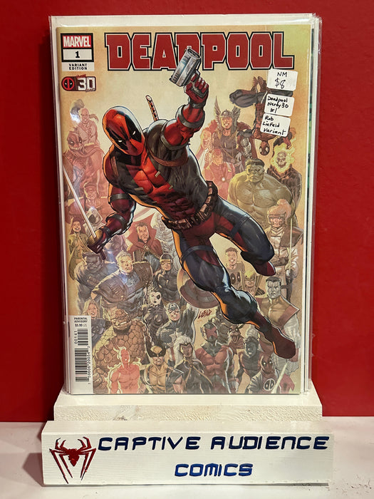 Deadpool Nerdy 30 #1 - Rob Liefeld Variant - NM