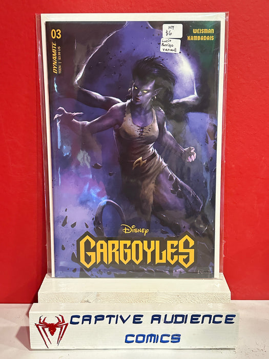 Gargoyles #3 - Lucio Parillo Variant - NM