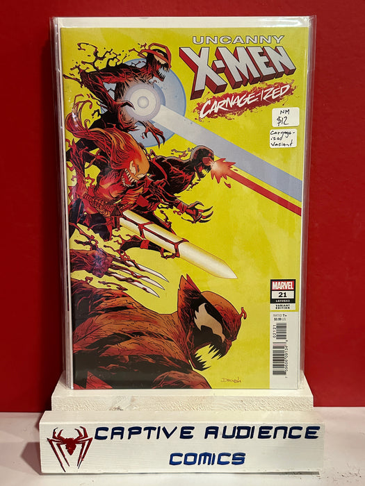 Uncanny X-Men, Vol. 5 #21 - Carnage-ized Variant - NM