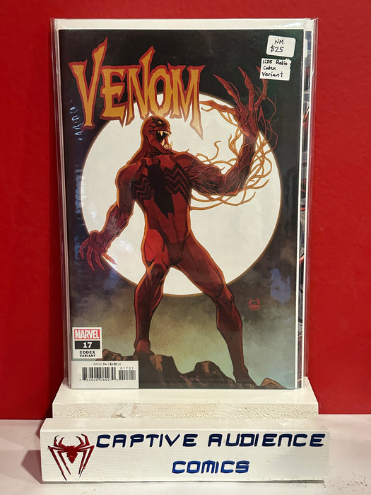 Venom, Vol. 4 #17 - 1:25 Ratio Codex Variant - NM