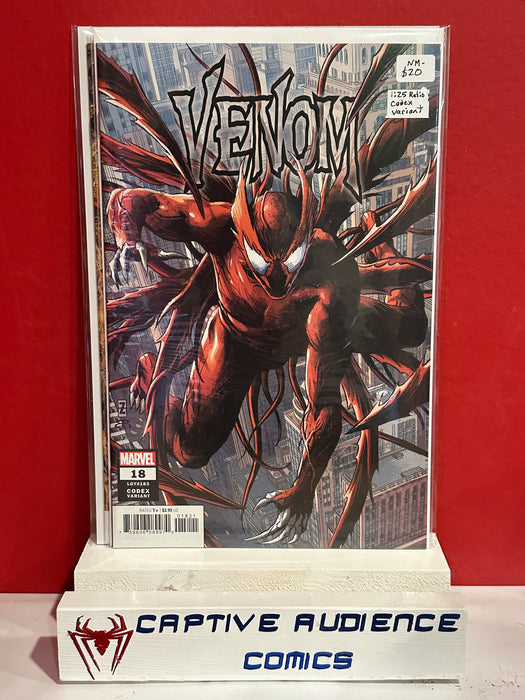 Venom, Vol. 4 #18 - 1:25 Ratio Codex Variant - NM-