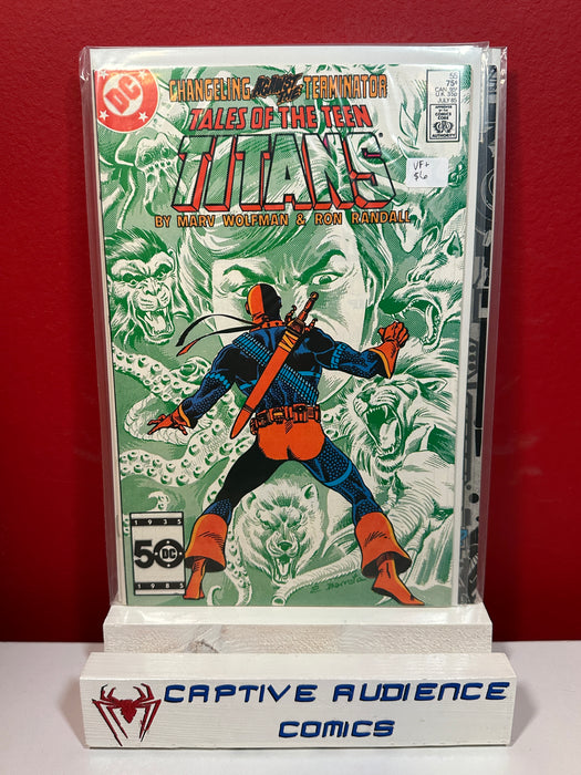 Tales of the New Teen Titans #55 - VF+