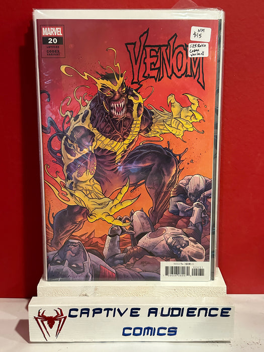 Venom, Vol. 4 #20 - 1:25 Ratio Codex Variant - NM