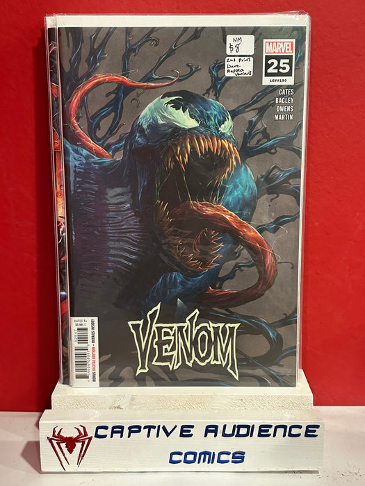 Venom, Vol. 4 #25 - 2nd Print Dave Rapoka Variant - NM