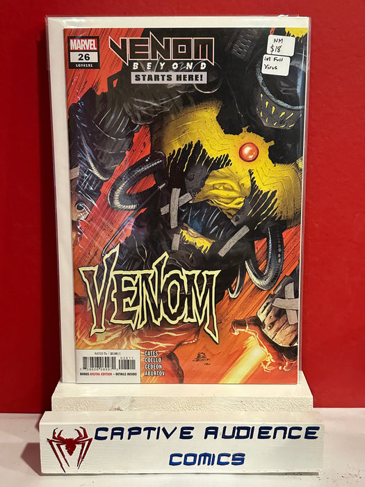 Venom, Vol. 4 #26 - 1st Full Virus - NM