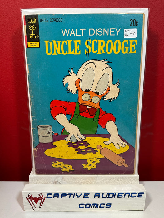 Walt Disney's Uncle Scrooge #100 - GD/VG