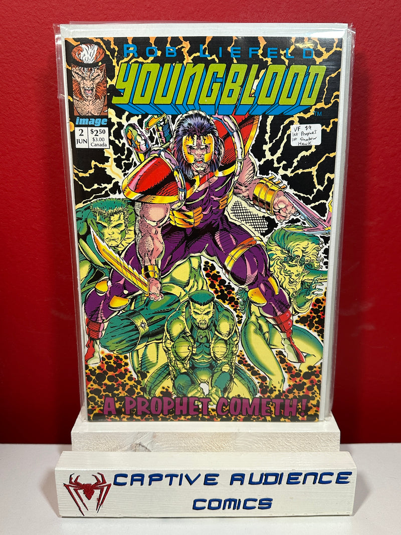 Youngblood, Vol. 1 #2 - 1st Prophet - 1st Shadow Hawk - VF
