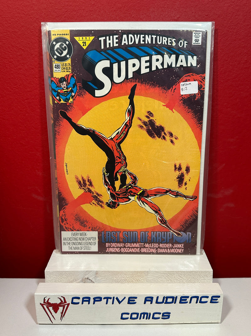 Adventures of Superman, The #480 - VF/NM
