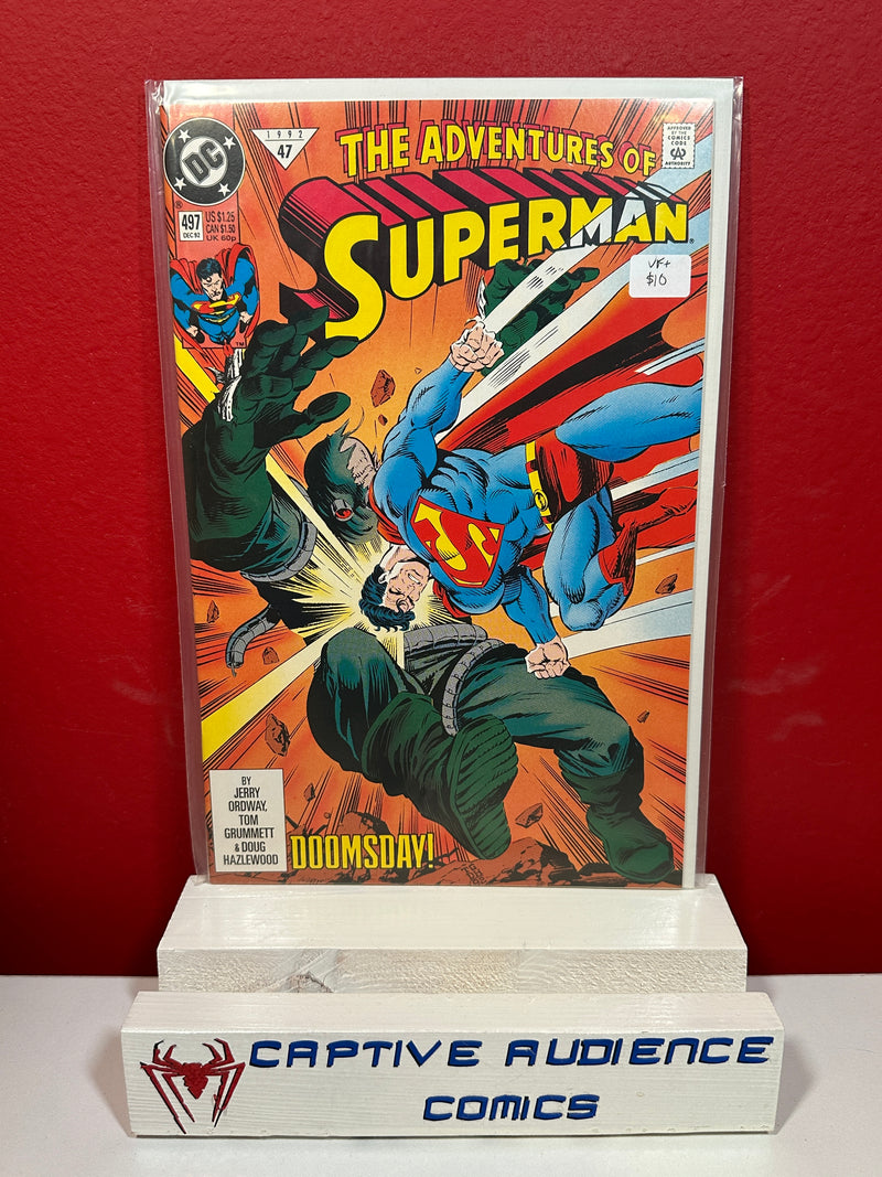 Adventures of Superman, The #497 - VF+
