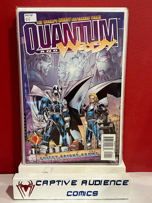 Quantum & Woody, Vol. 1 #1 - FN/VF