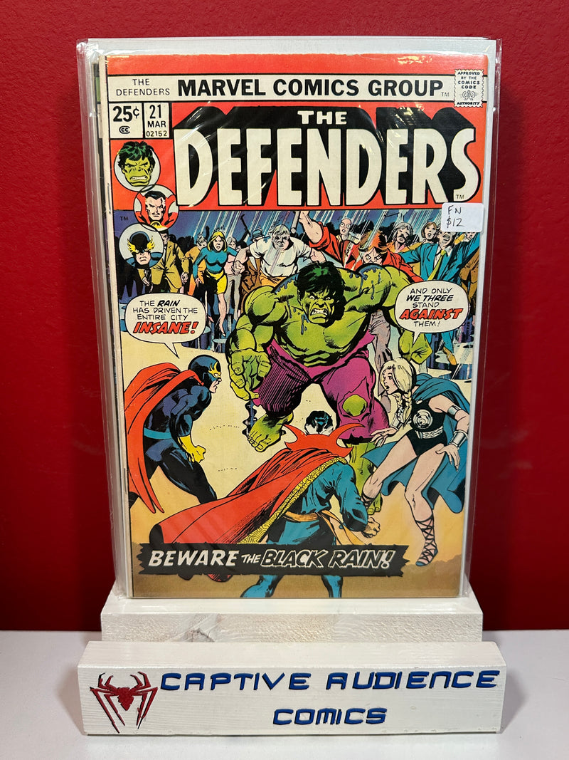 Defenders, The Vol. 1 #21 - FN