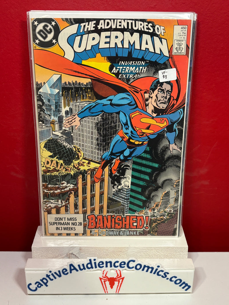 Adventures of Superman, The #450 - VF-