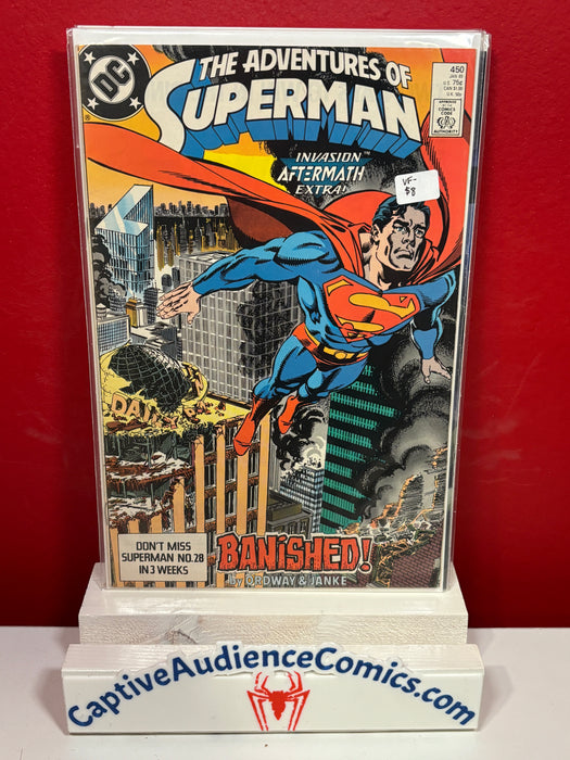 Adventures of Superman, The #450 - VF-